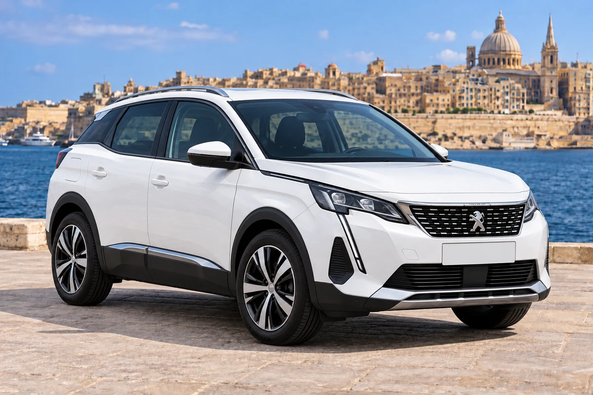 White Peugeot 3008 Automatic