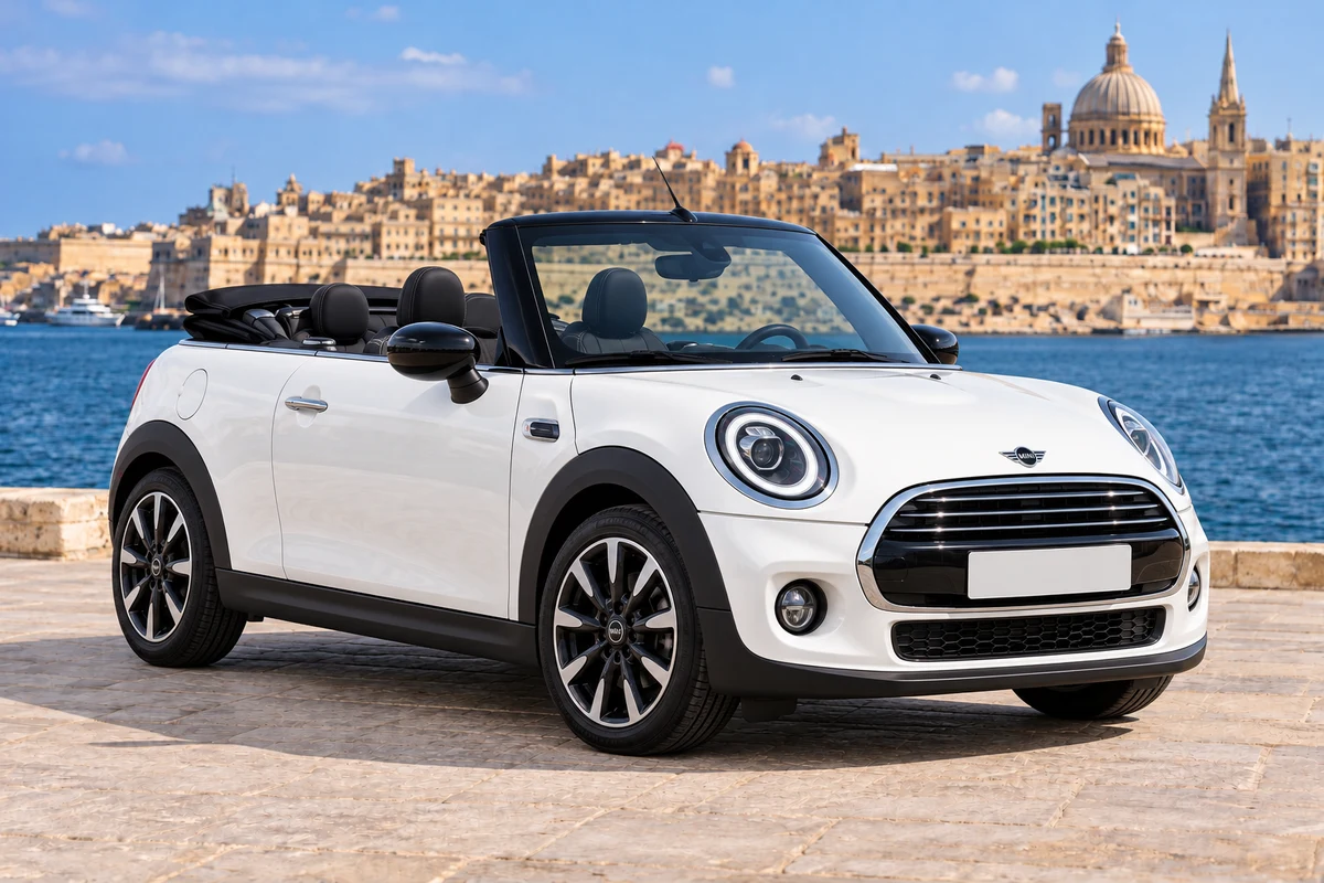 White MINI Cooper Convertible AUTOMATIC (Model Guarnteed)