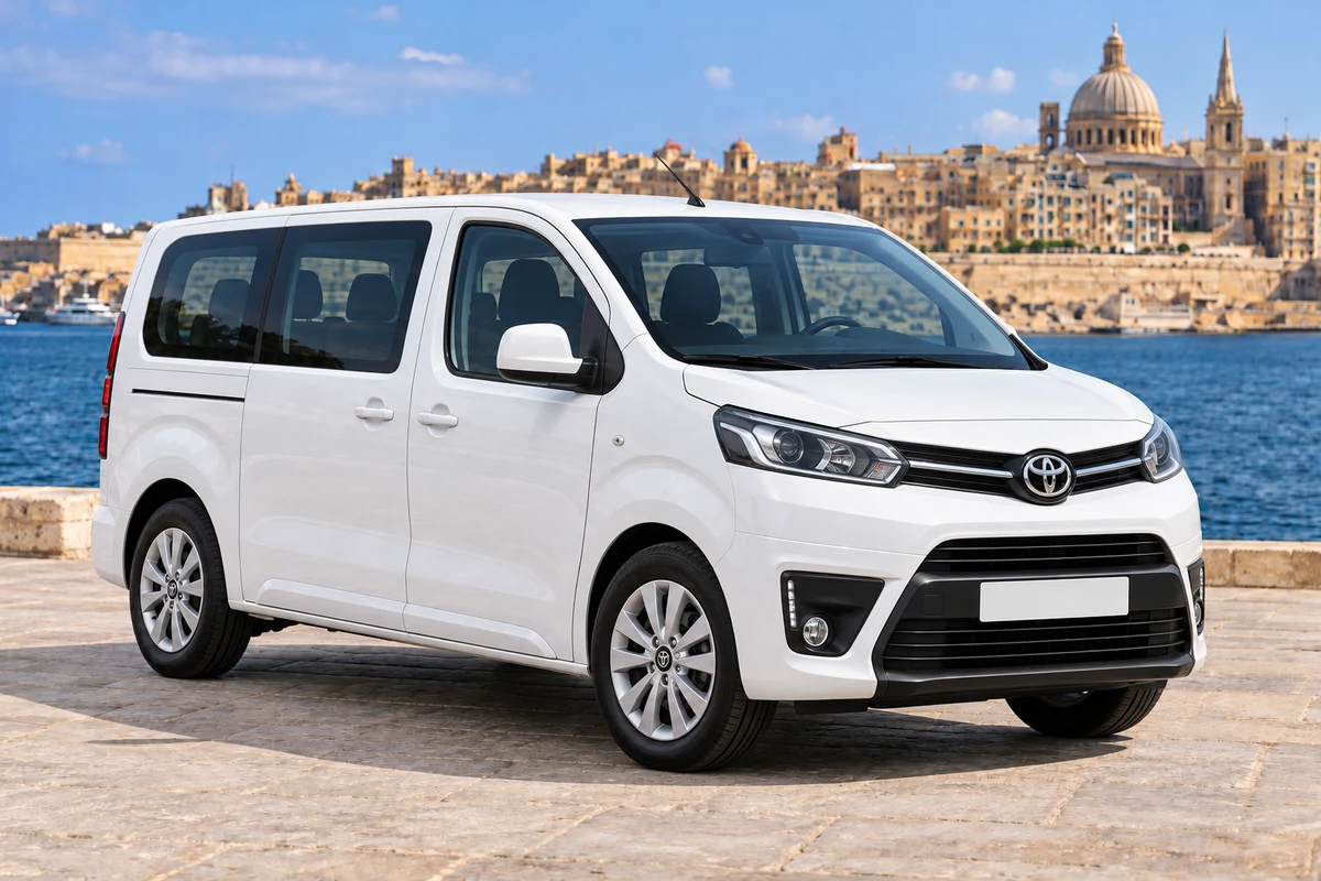 White Toyota Proace